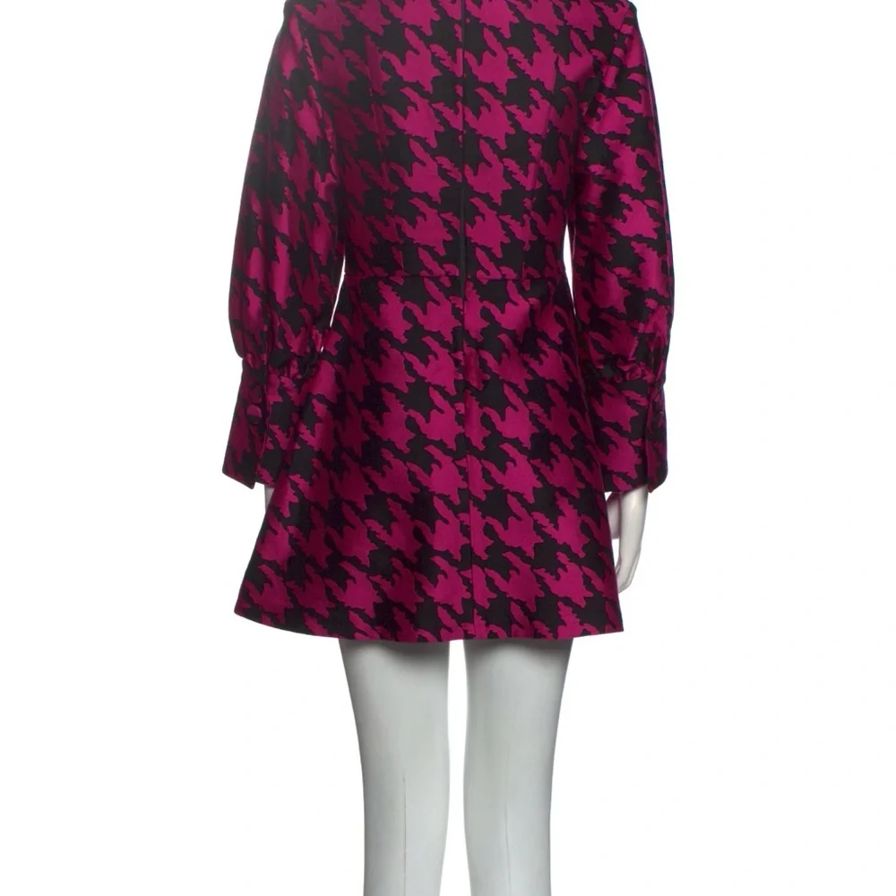 Elzinga pink/black Houndstooth Dress - Picture 2 of 6